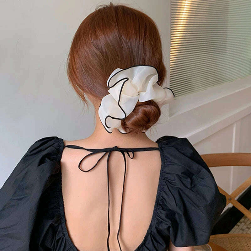 Summer Organza Silk Scrunchies