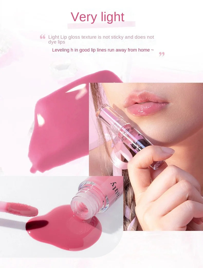 FLORTTE Lip Plumper Gloss – Moisturizing Lip Oil