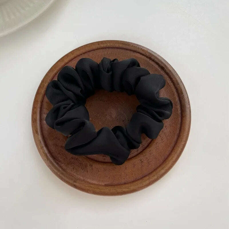 Oversize Satin Scrunchies Elastic Hair Ties