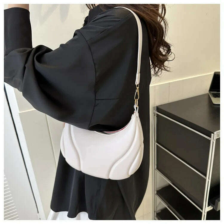 Retro Leather Shoulder Bags - Simple & Stylish Design