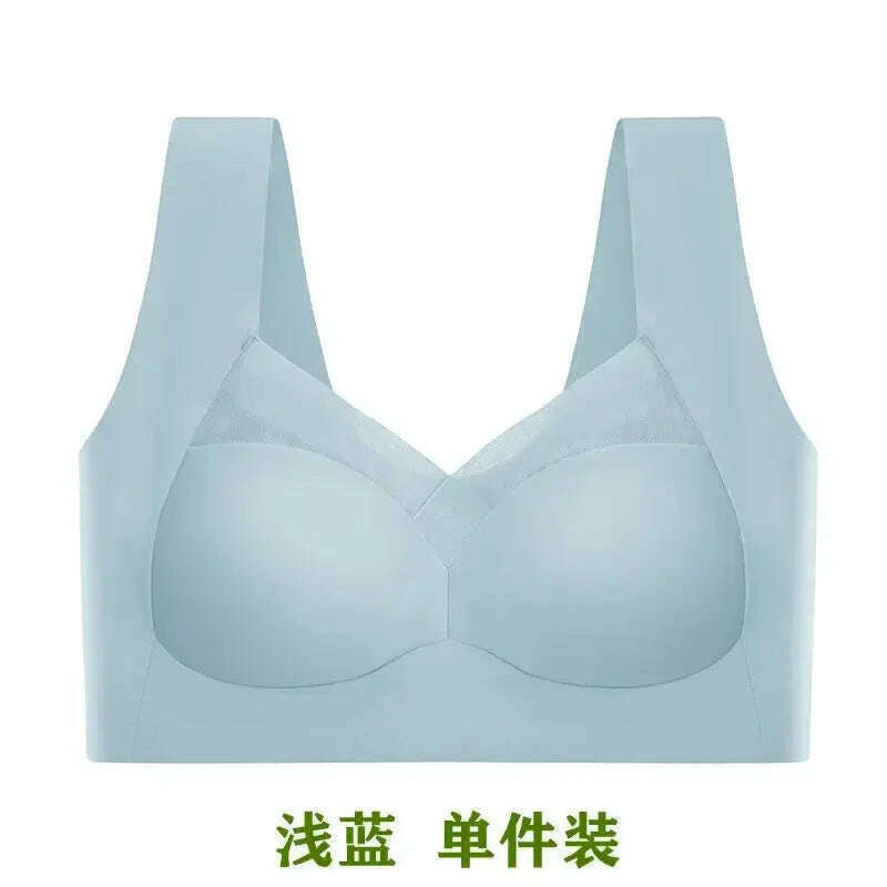 Seamless Large Size Bra: Anti-Sagging, Wire-Free, Comfortable - D&M Boutique