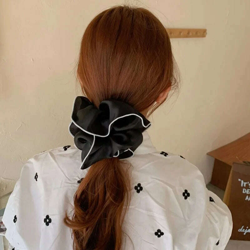 Summer Organza Silk Scrunchies