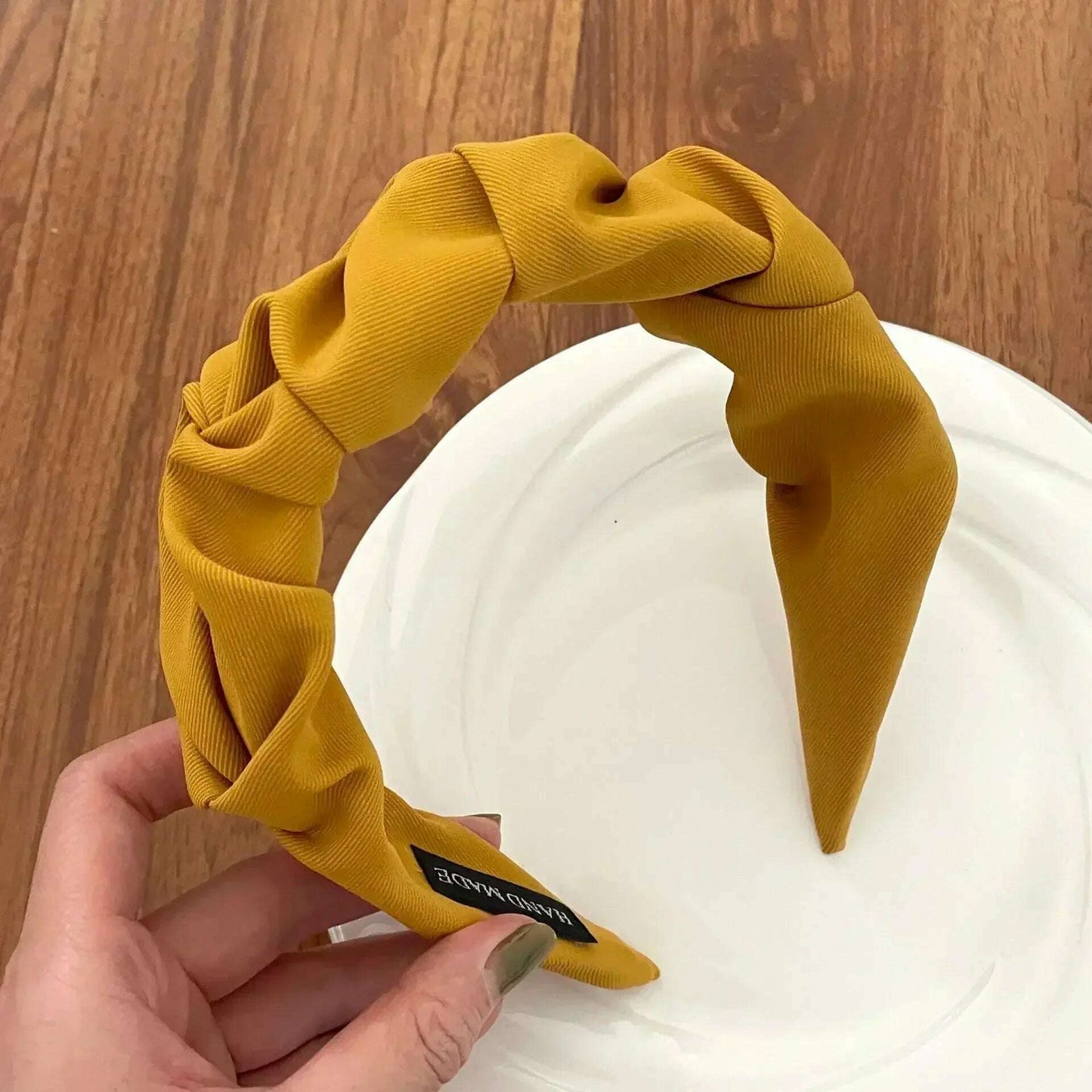 Wide Flower Hoop Headbands