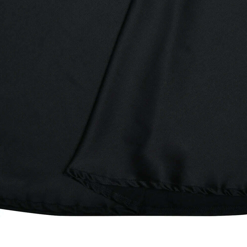 JULISSA MO Satin Hollow Out High-Waist Maxi Dress
