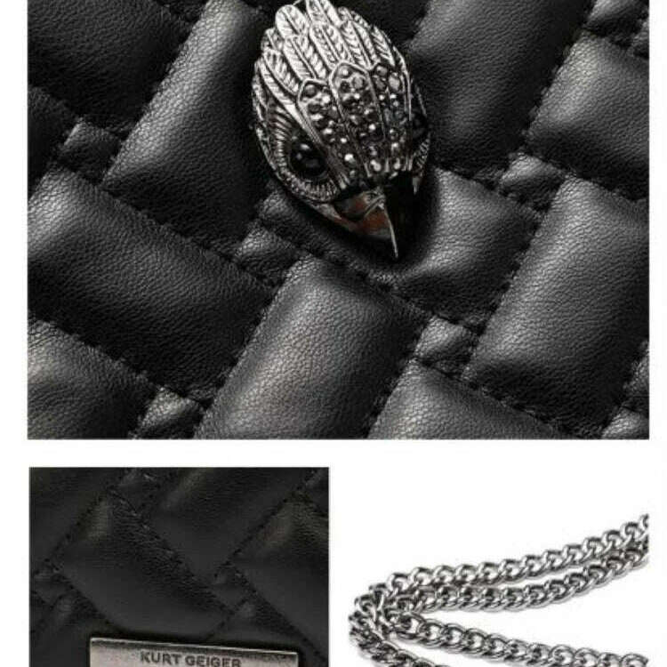 Kurt Geiger London women's luxury tote with eagle head