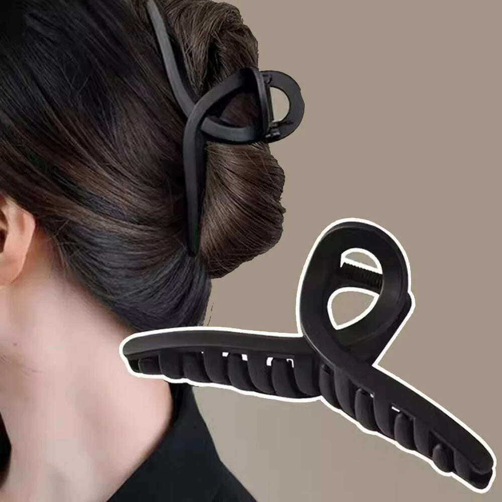 Women Temperament Large Hair Claw Clip