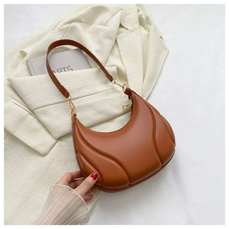 Retro Leather Shoulder Bags - Simple & Stylish Design