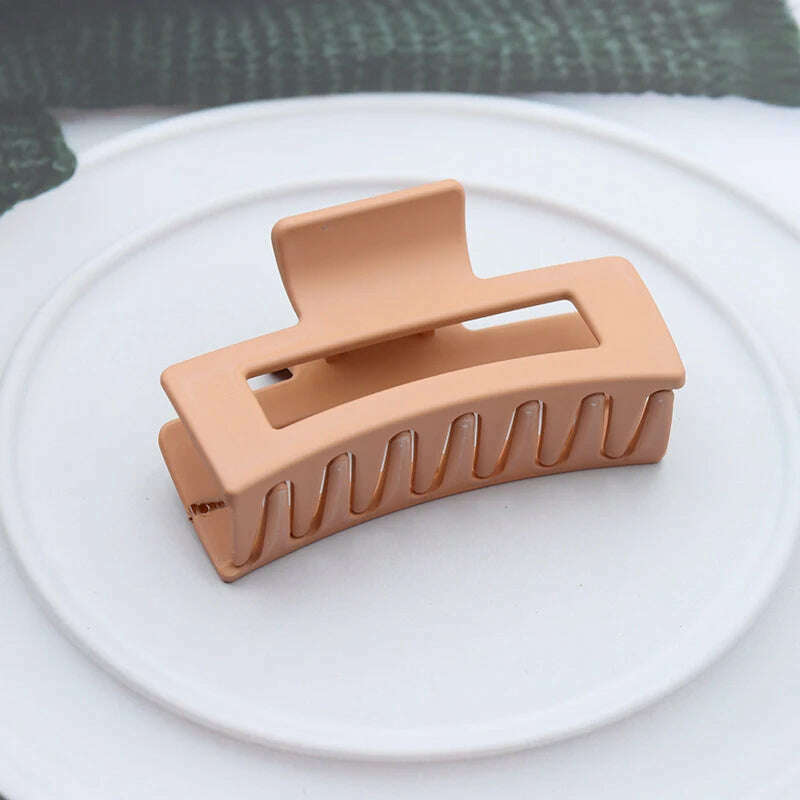 Korean Large Plastic Hair Claw