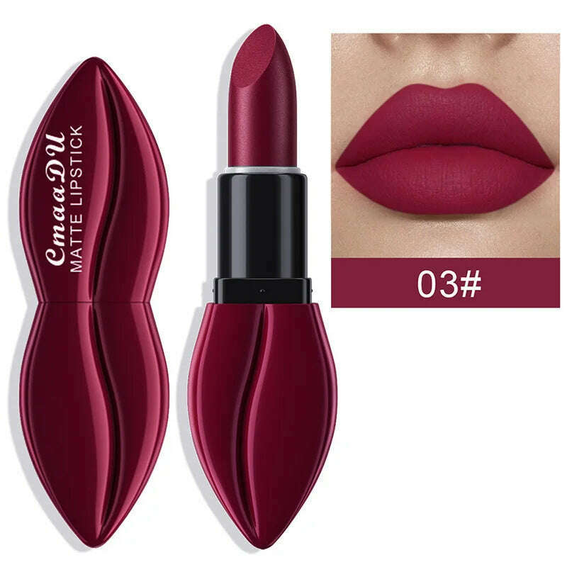 Waterproof Matte Velvet Lip Gloss – Long-Lasting Lipstick
