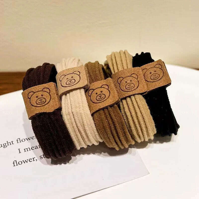 Elastic Hair Ties Scrunchies for Women and Girls
