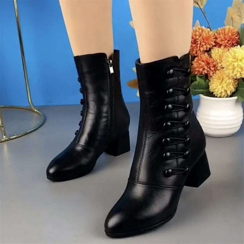Chunky Chelsea High Boots for Women