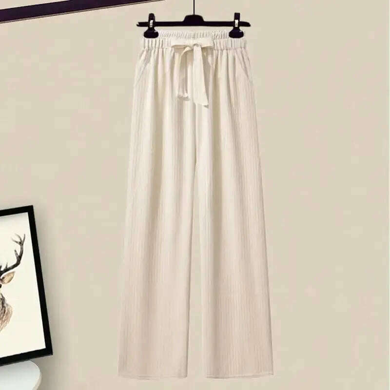 Autumn/Winter 2024 Women's Sweater & Wide-Leg Pants Set - D&M Boutique