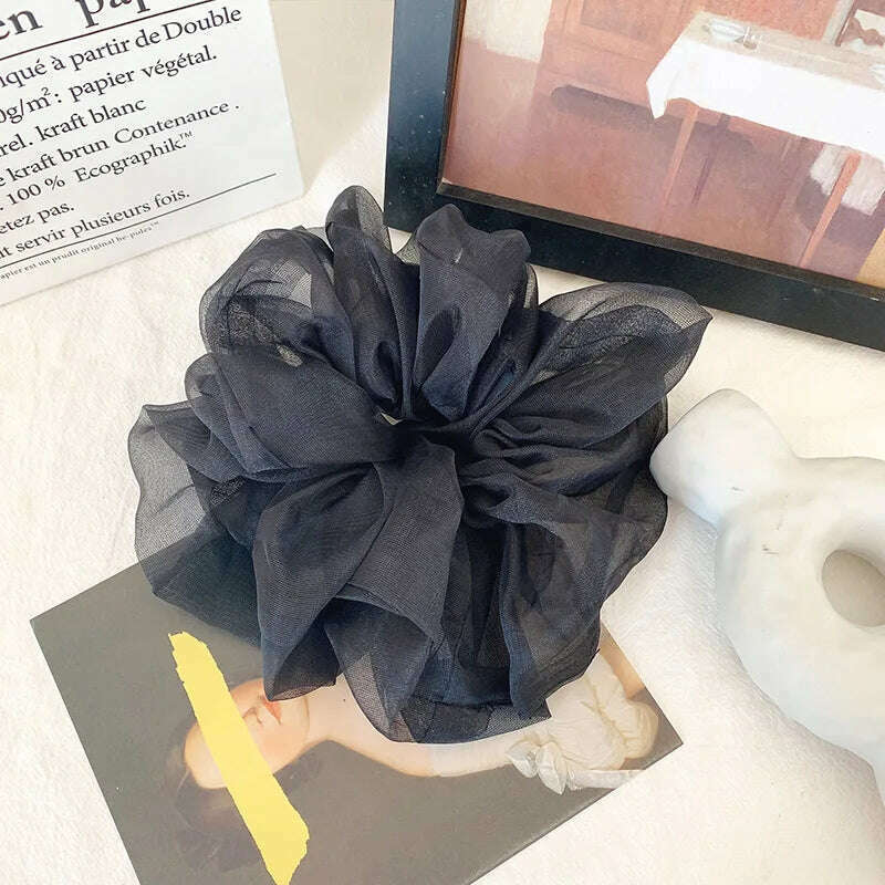 Summer Organza Silk Scrunchies