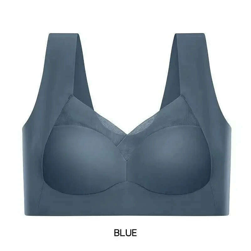 Seamless Large Size Bra: Anti-Sagging, Wire-Free, Comfortable - D&M Boutique