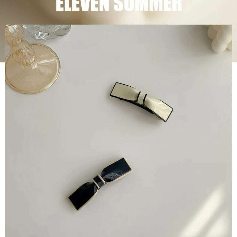 Simple and Elegant Bow Knot Cute Korean Hairpin