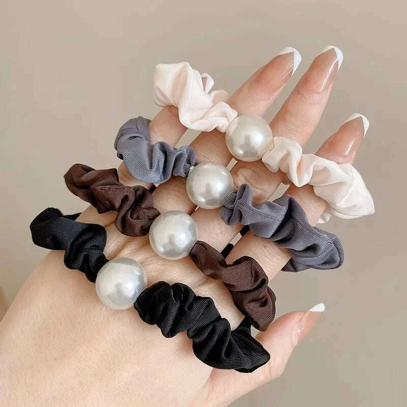Elastic Hair Ties Scrunchies for Women and Girls