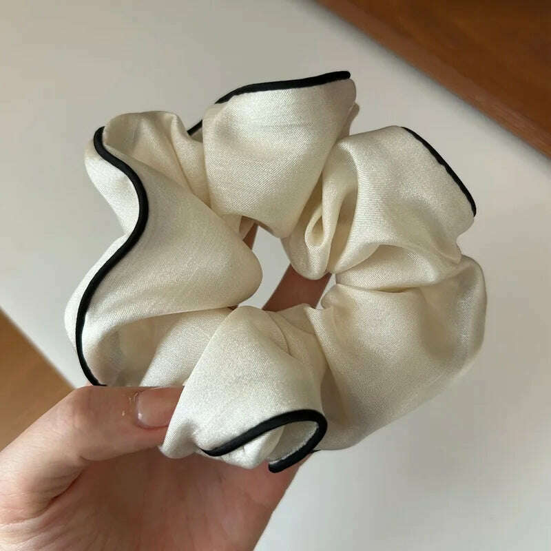 Korea Big Silk Scrunchies for Women