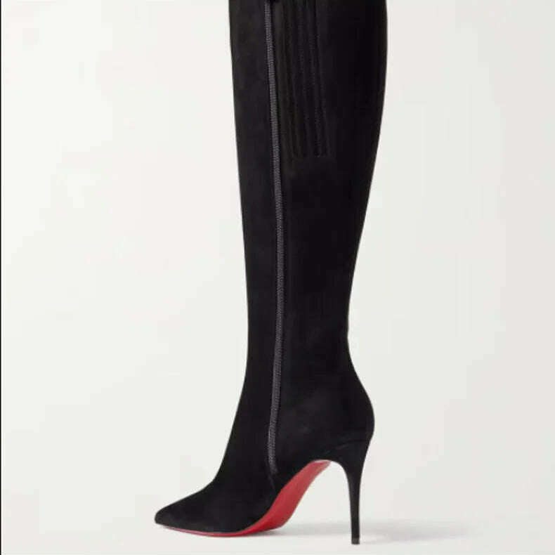 Ods Pointed Toe Knee High Boots