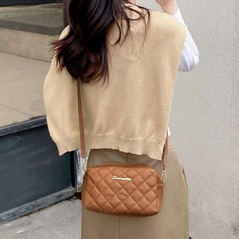 Tassel Messenger Bag for Women 2024 Embroidery Crossbody