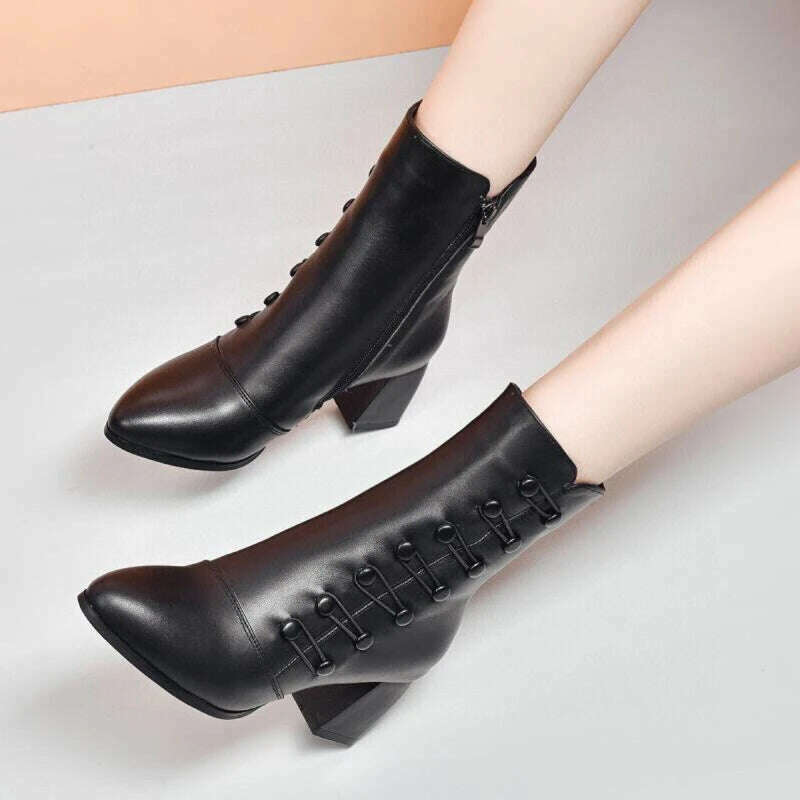 Chunky Chelsea High Boots for Women