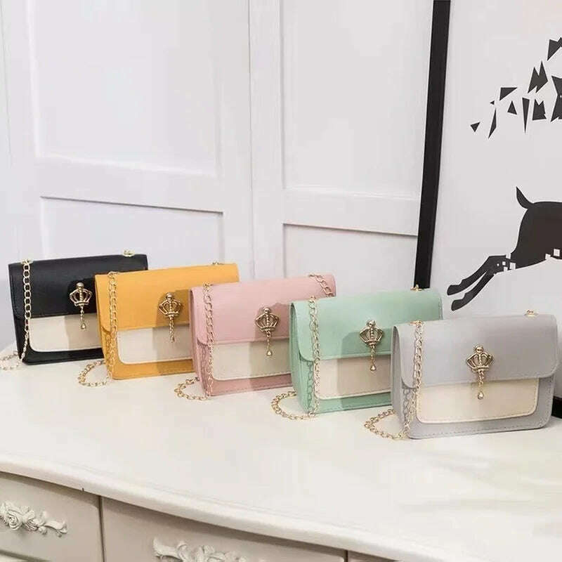 Fashion New Women’s Crossbody Bag PU Leather Small Flap