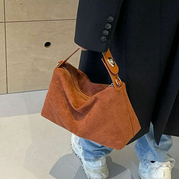 2024 Advanced Retro Textured Shoulder Bag - Large Capacity