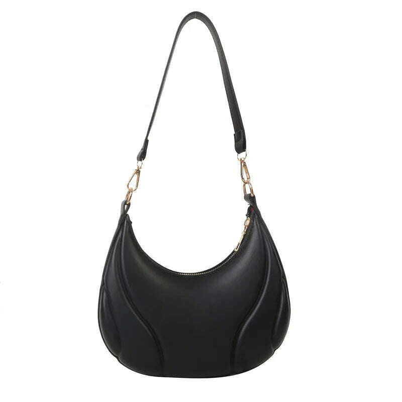 Retro Leather Shoulder Bags - Simple & Stylish Design