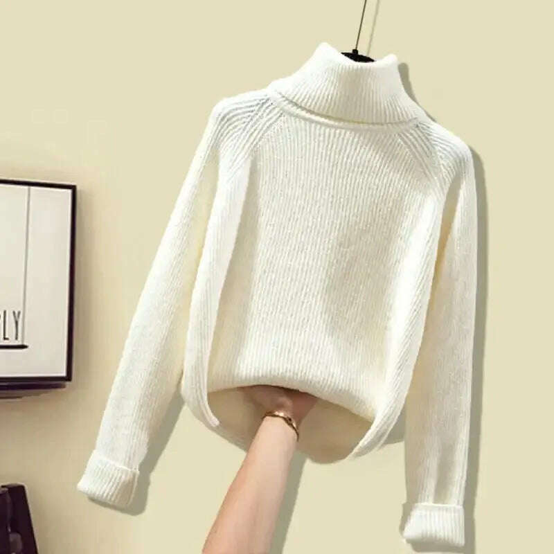 2024 Women's Autumn Slimming Sweater Skirt Set Plus Size