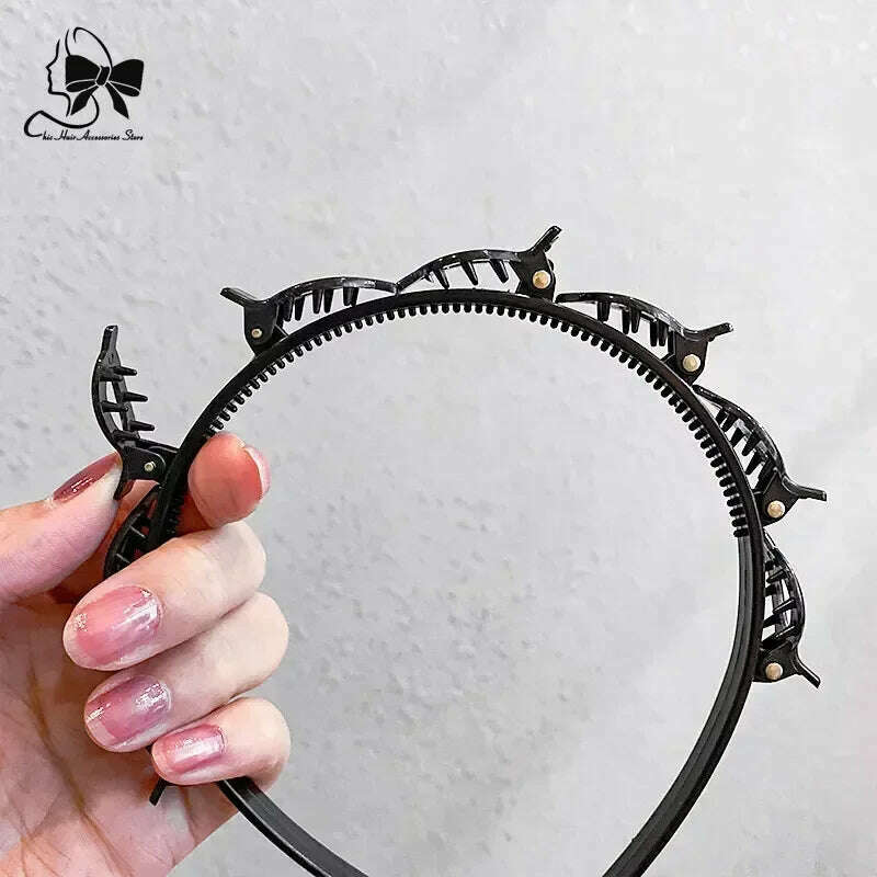 2024 Double Band Non-Slip Headbands for Women.