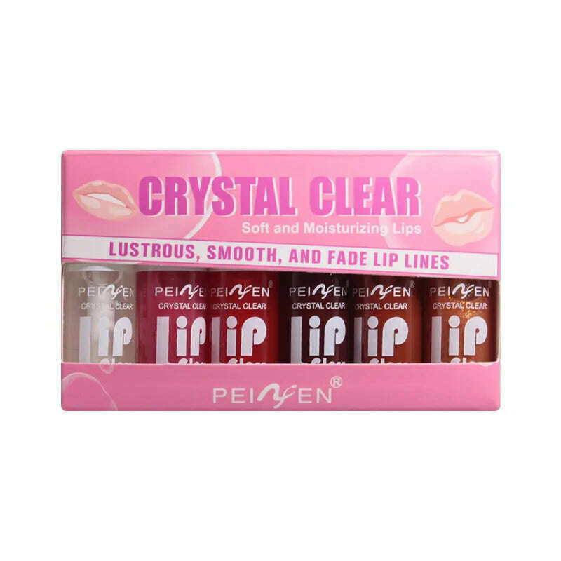 LANBENA 6-Pack Lip Care Oil Jelly – Moisturizing Lip Enrichment Oil