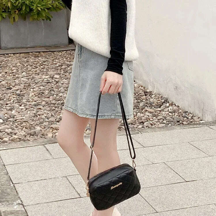 Tassel Messenger Bag for Women 2024 Embroidery Crossbody
