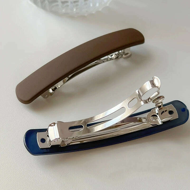 Korean Solid Color Hair Clip
