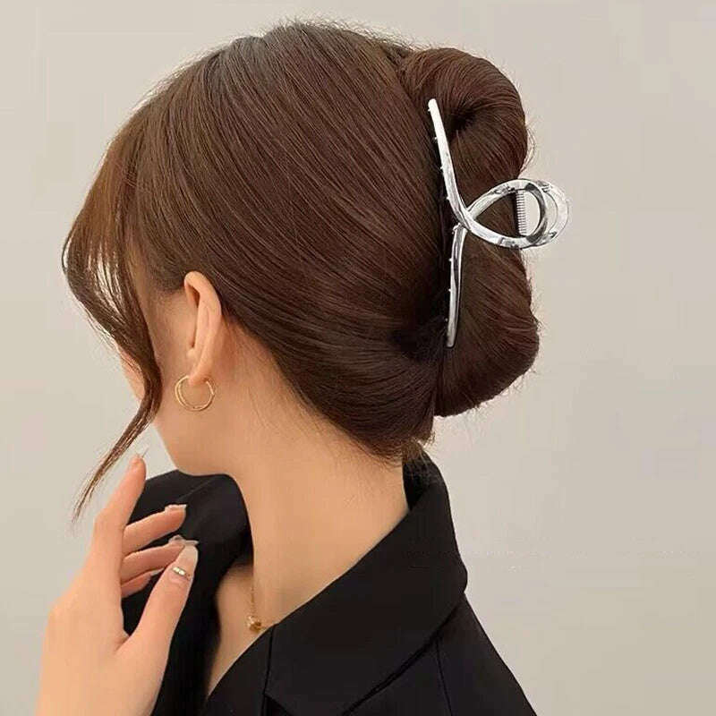 2024 Parcce Vintage Ribbon Bow Hair Claws