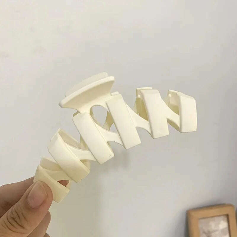 Women Temperament Large Hair Claw Clip