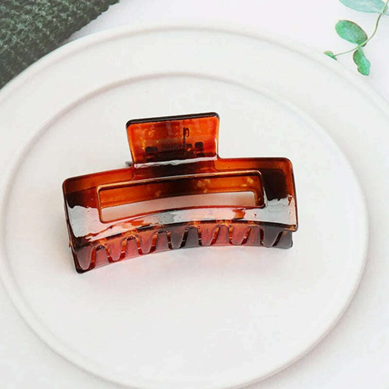 Korean Large Plastic Hair Claw
