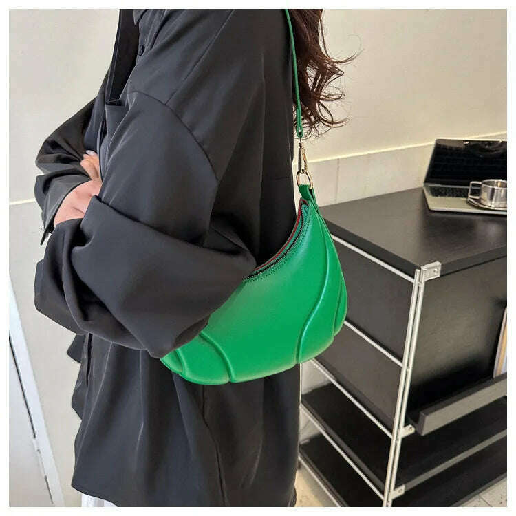 Retro Leather Shoulder Bags - Simple & Stylish Design