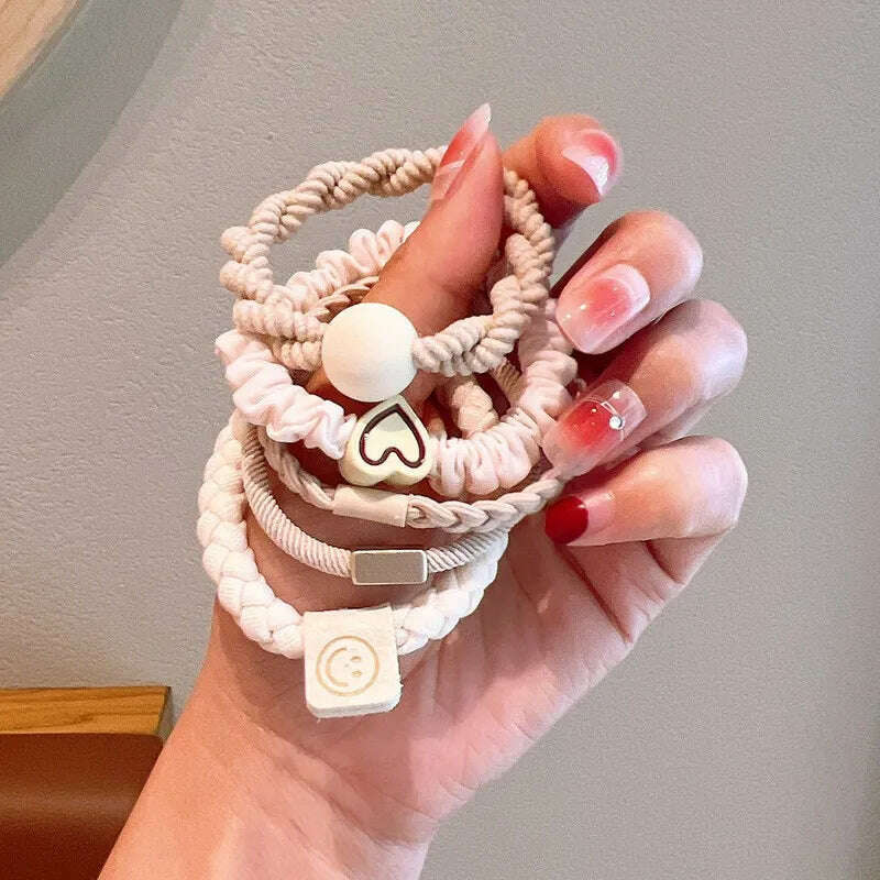 Elastic Hair Ties Scrunchies for Women and Girls