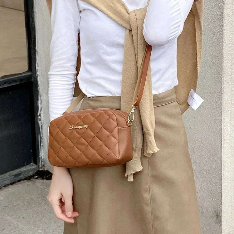 Tassel Messenger Bag for Women 2024 Embroidery Crossbody