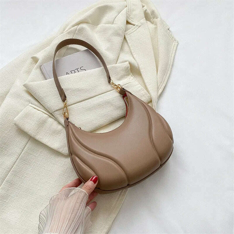 Retro Leather Shoulder Bags - Simple & Stylish Design