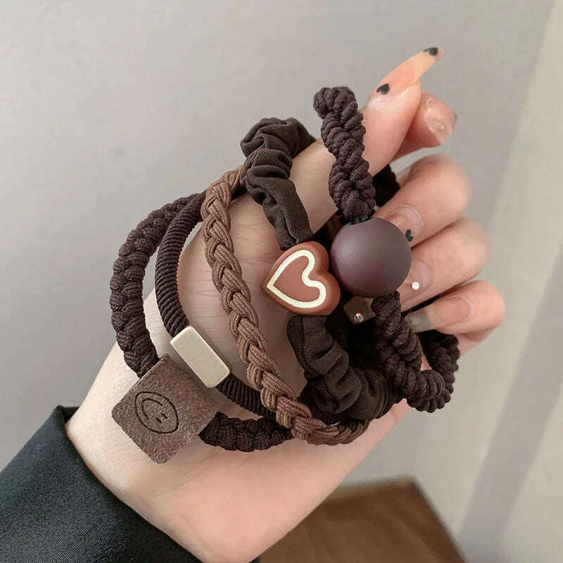 Elastic Hair Ties Scrunchies for Women and Girls