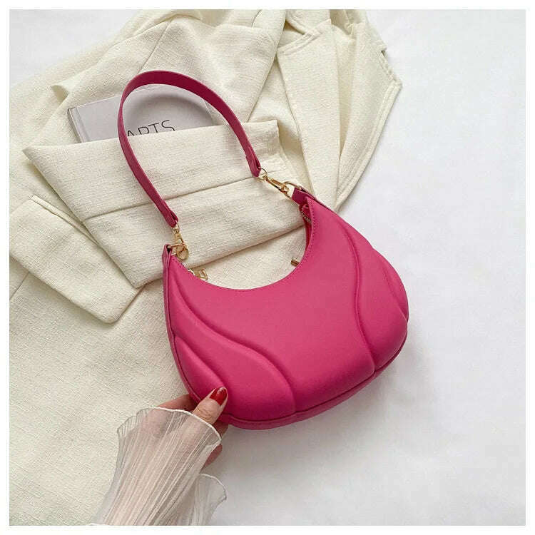 Retro Leather Shoulder Bags - Simple & Stylish Design