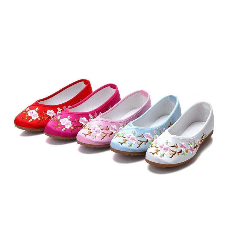 Comemore Embroidered Flats - Stylish & Comfortable