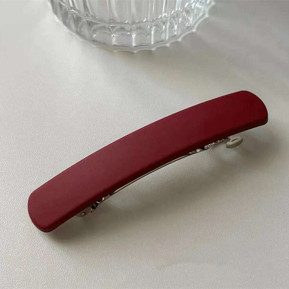 Korean Solid Color Hair Clip