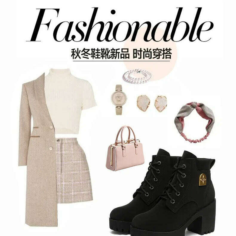 Elegant High Heel Ankle Boots for Women