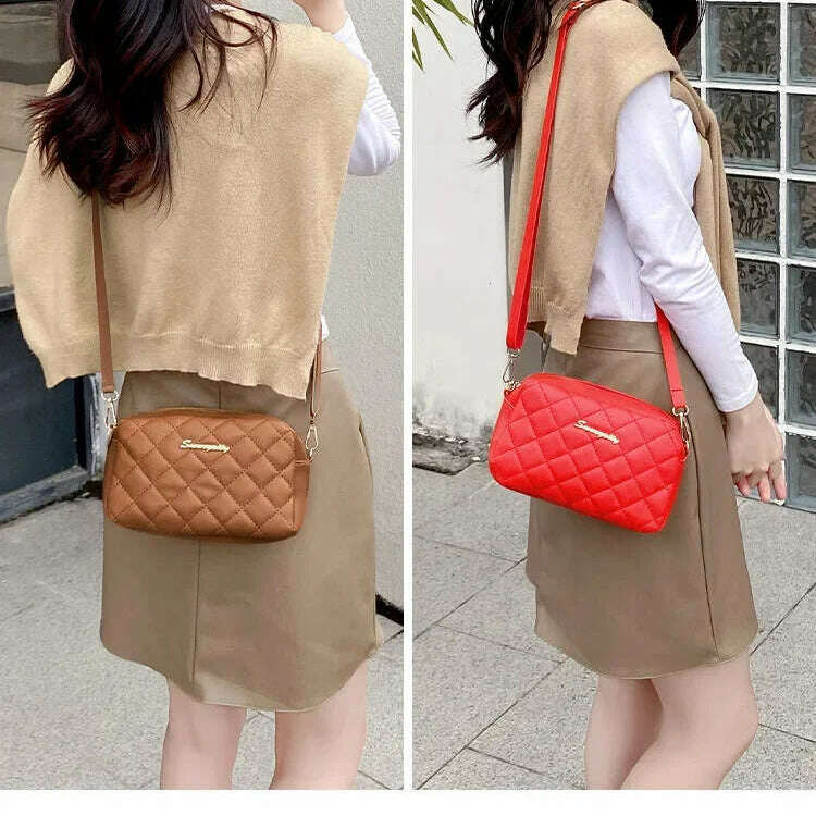 Tassel Messenger Bag for Women 2024 Embroidery Crossbody