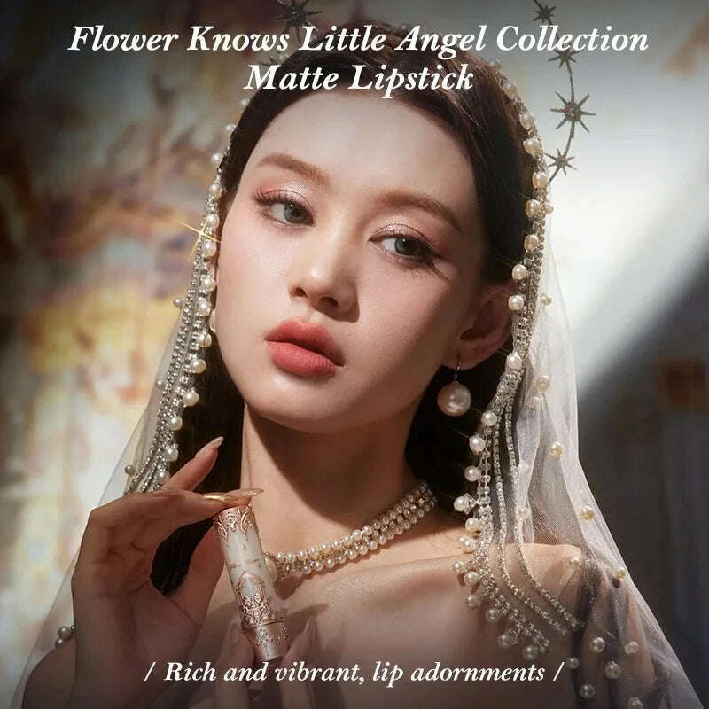 Flower Knows Little Angel Velvet Lipstick – Long-Lasting Matte