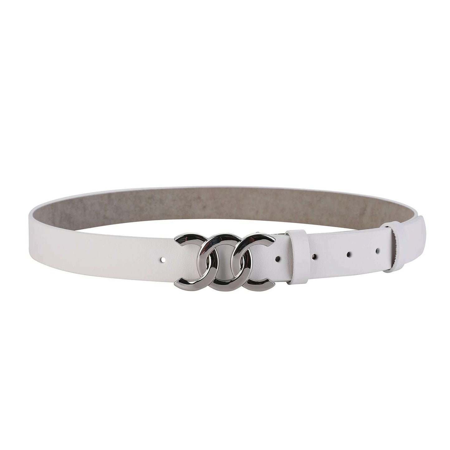 Genuine Leather Decorative Thin Women's Belt