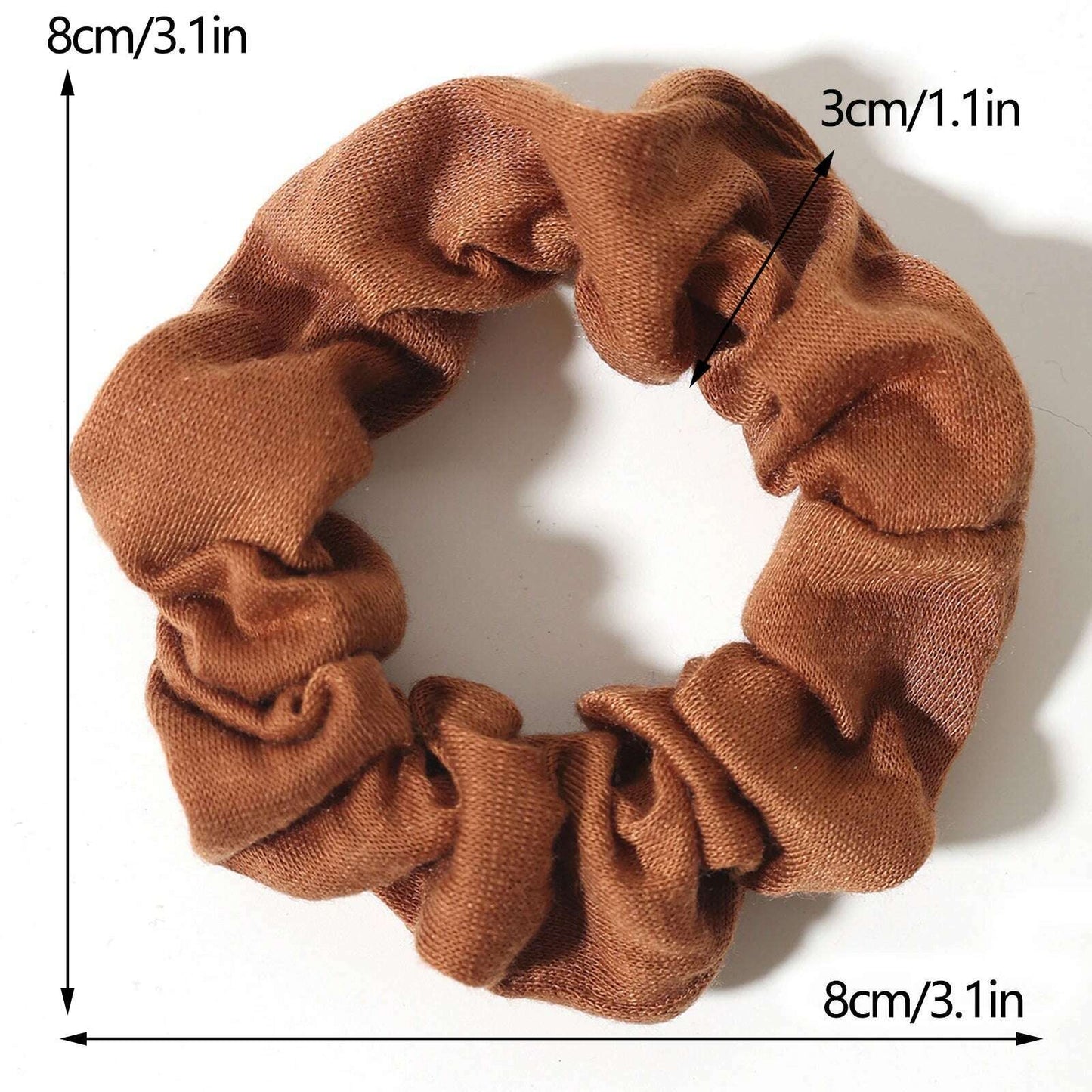Pack of 2 Mini Cotton Scrunchies