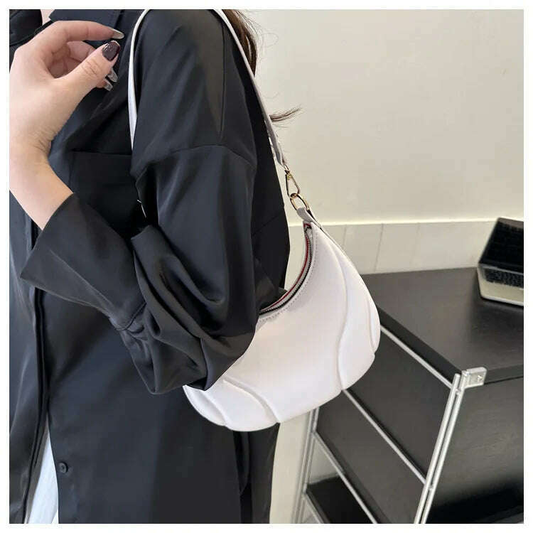 Retro Leather Shoulder Bags - Simple & Stylish Design
