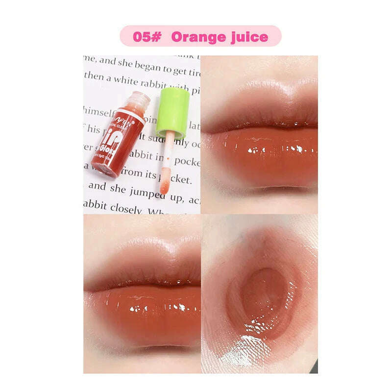 LANBENA 6-Pack Lip Care Oil Jelly – Moisturizing Lip Enrichment Oil